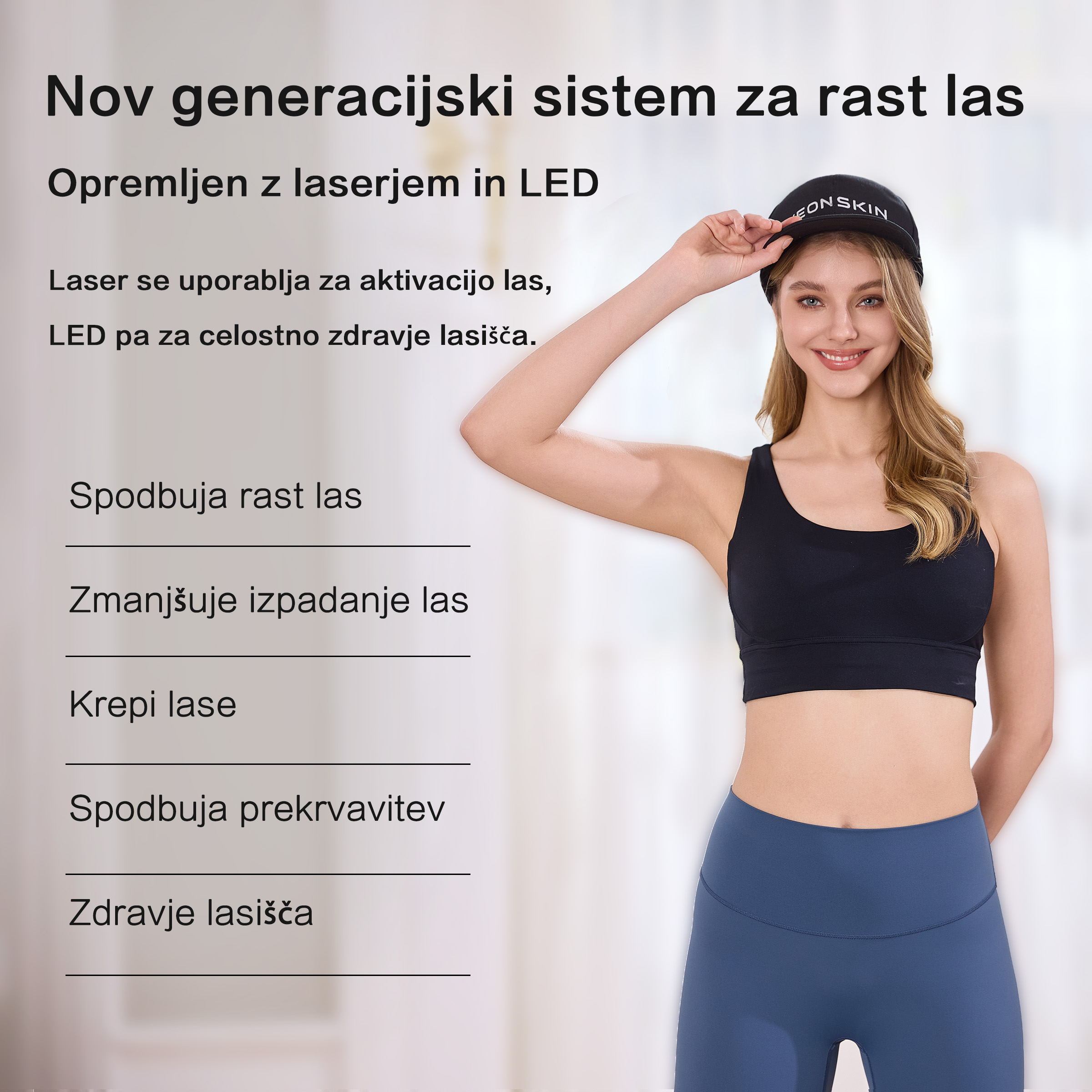 VeonSkin GrowMax Laser+LED Kapa