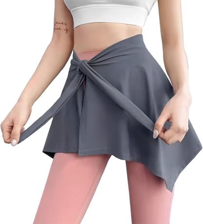 Butt Cover up for Leggings, Ballet Wrap Skirt Women Gym Cover Up Dance Wraps Skirt, Athletic Skirt for Yoga Gym