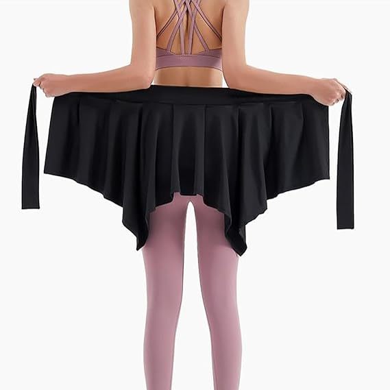 Butt Cover up for Leggings, Ballet Wrap Skirt Women Gym Cover Up Dance Wraps Skirt, Athletic Skirt for Yoga Gym