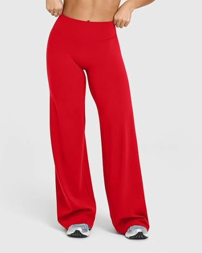 Yoga Pants Women High Waist Stretch Casual Soft Straight Leg Bottoms