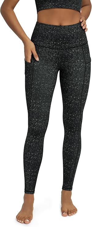 Leggings with Pockets for Women Tummy Control High Waisted Yoga Pants Women Compression Workout Leggings
