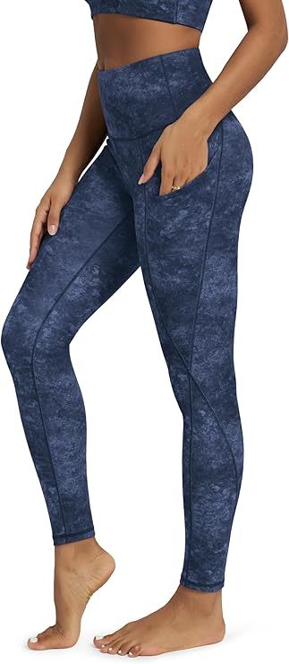 Leggings with Pockets for Women Tummy Control High Waisted Yoga Pants Women Compression Workout Leggings