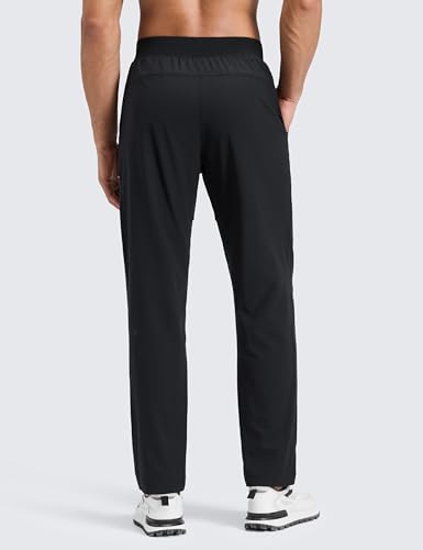 CRZ YOGA Mens Workout Daily Pants 30 inch - Quick Dry Sweat-Wicking Athletic Casual Lounge Joggers Trouser with Pockets