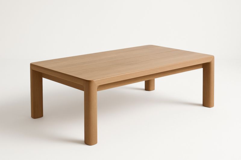 Table basse en Chêne Clair 120x60x40 cm