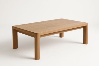 Table basse en Chêne Clair 120x60x40 cm