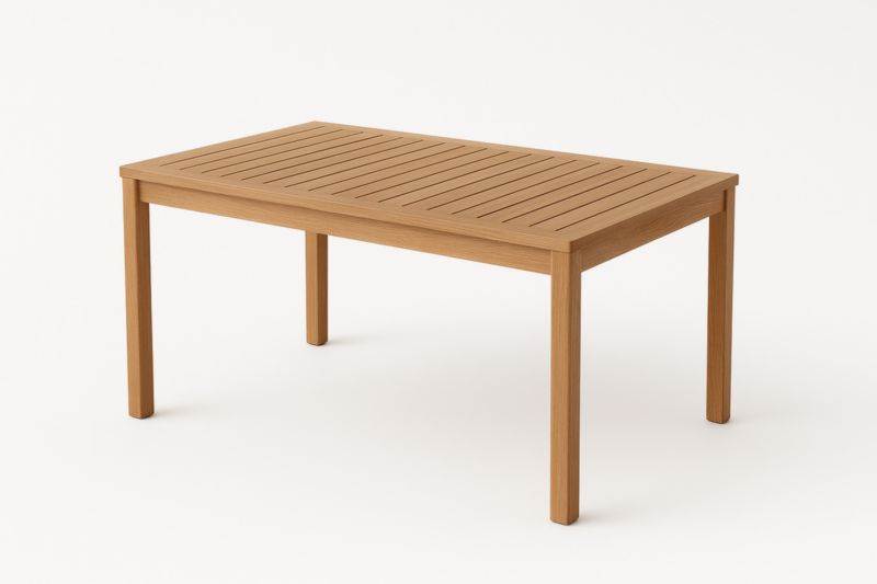 Table Rectangulaire en Chêne Massif