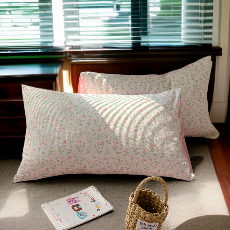 Deluxe Microfiber Jacquard Bedding Set, 4 Pieces – Bed Sheet & Duvet Cover Set