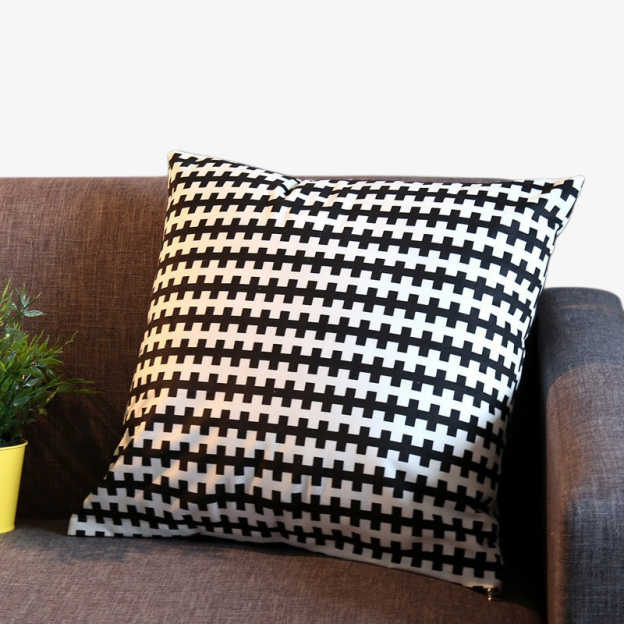 Aoyatex 100% Polyester Decorative Square Sofa Pillow for Hotel and Living Room