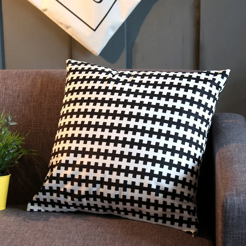 Aoyatex 100% Polyester Decorative Square Sofa Pillow for Hotel and Living Room