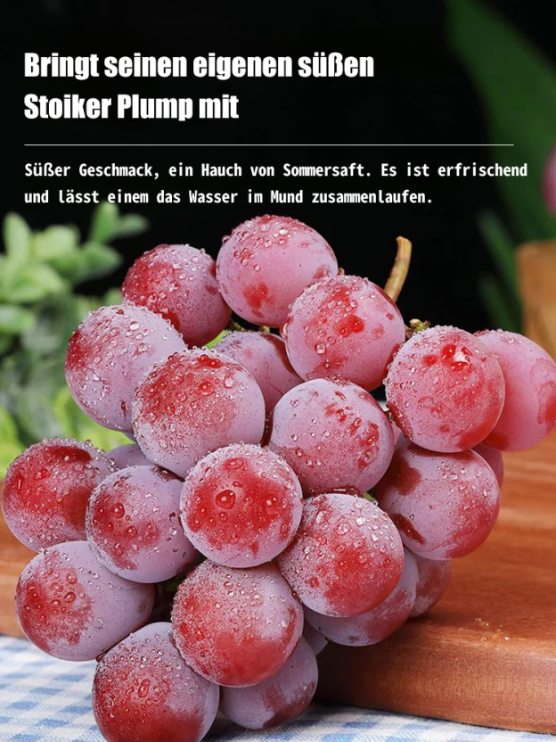 Queen Nina Traubenkerne mit Noten von hochwertigem Rotwein