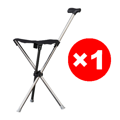 Klappbarer Krückenstuhl für den Außenbereich