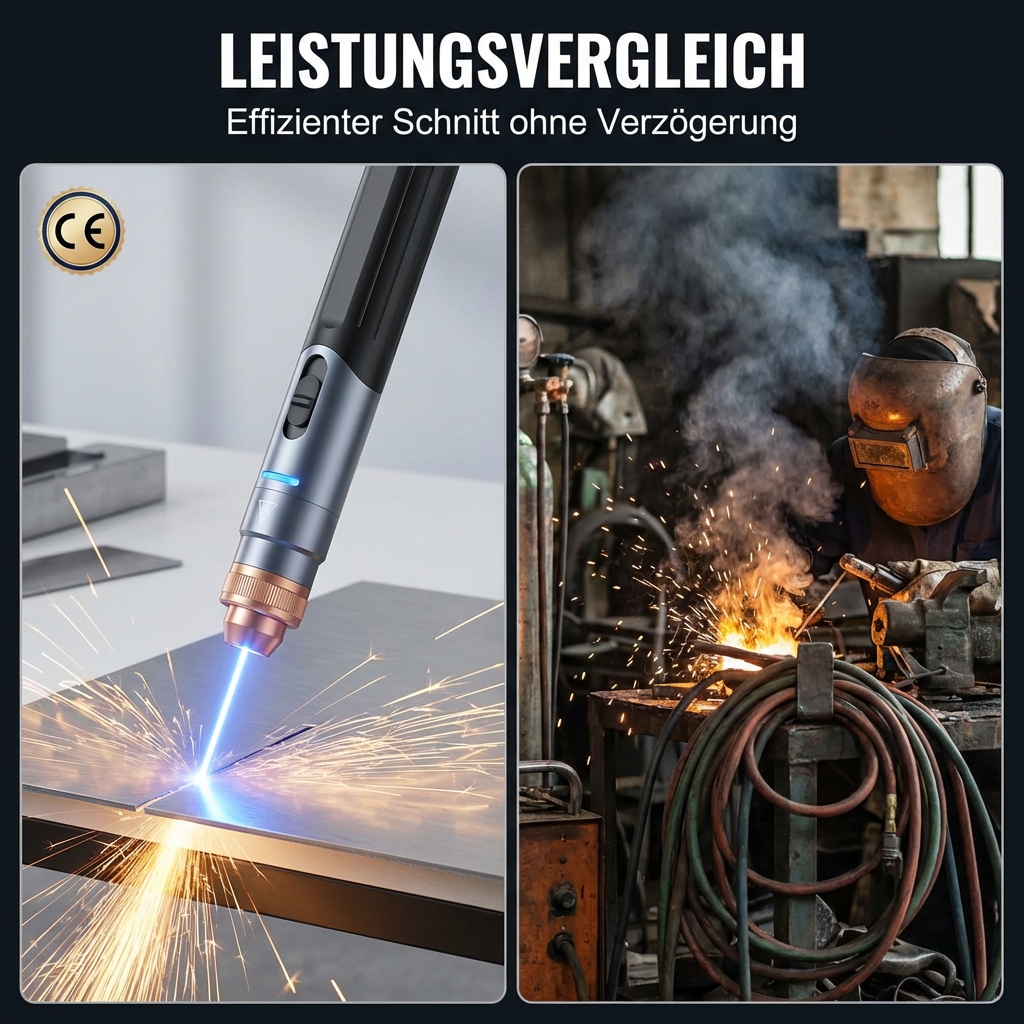  【90 ℃-480 ℃ einstellbar】 Handheld-Laserschweißmaschine