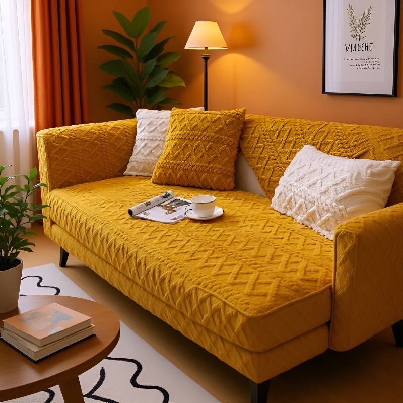 Warme Plüsch Sitzauflage für den Winter, rutschfest