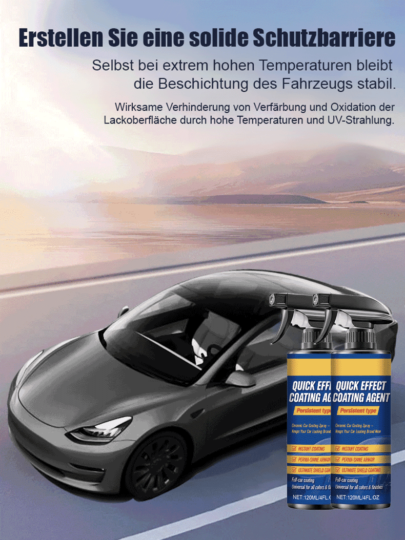 Nano-Beschichtungsmittel für Keramikbeschichtungen im Automobilbereich