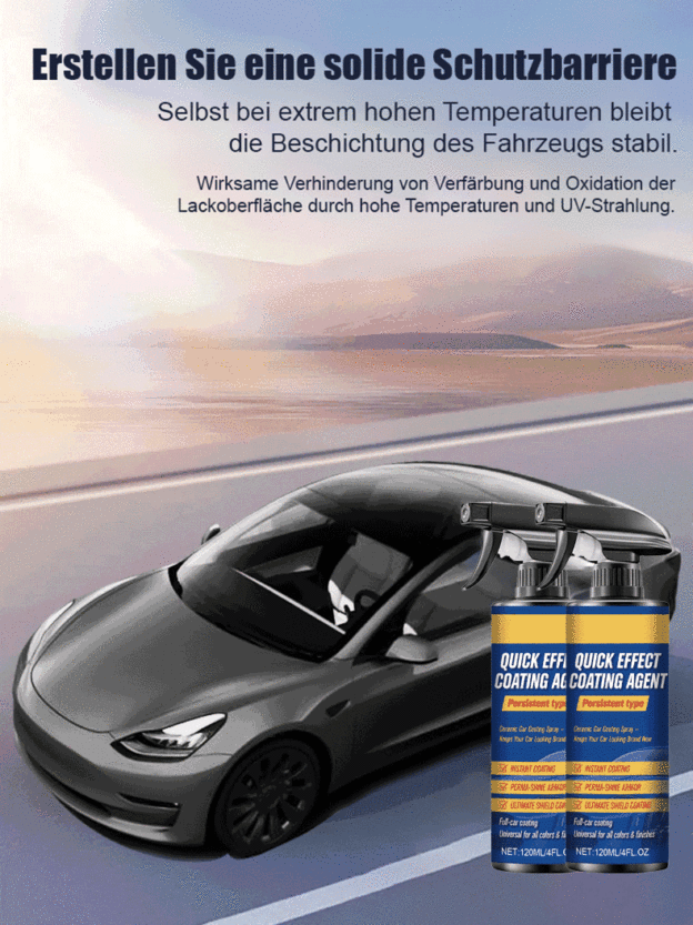 Nano-Beschichtungsmittel für Keramikbeschichtungen im Automobilbereich