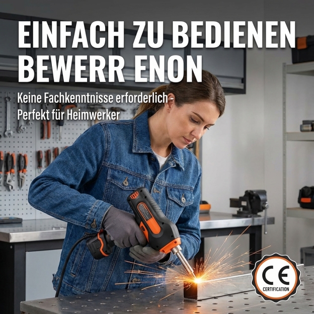  【90 ℃-480 ℃ einstellbar】 Handheld-Laserschweißmaschine