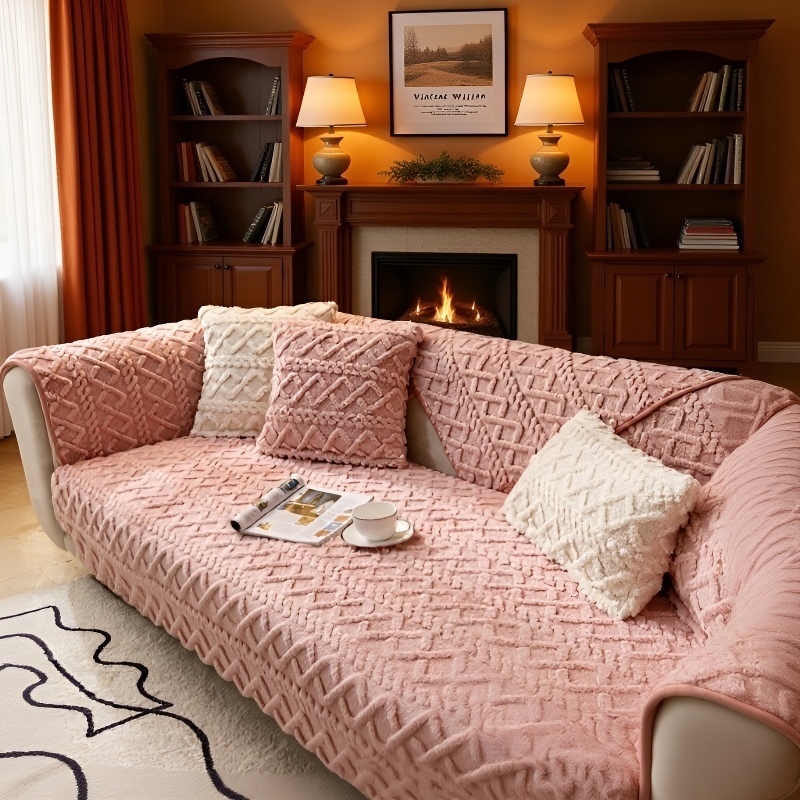 Warme Plüsch Sitzauflage für den Winter, rutschfest