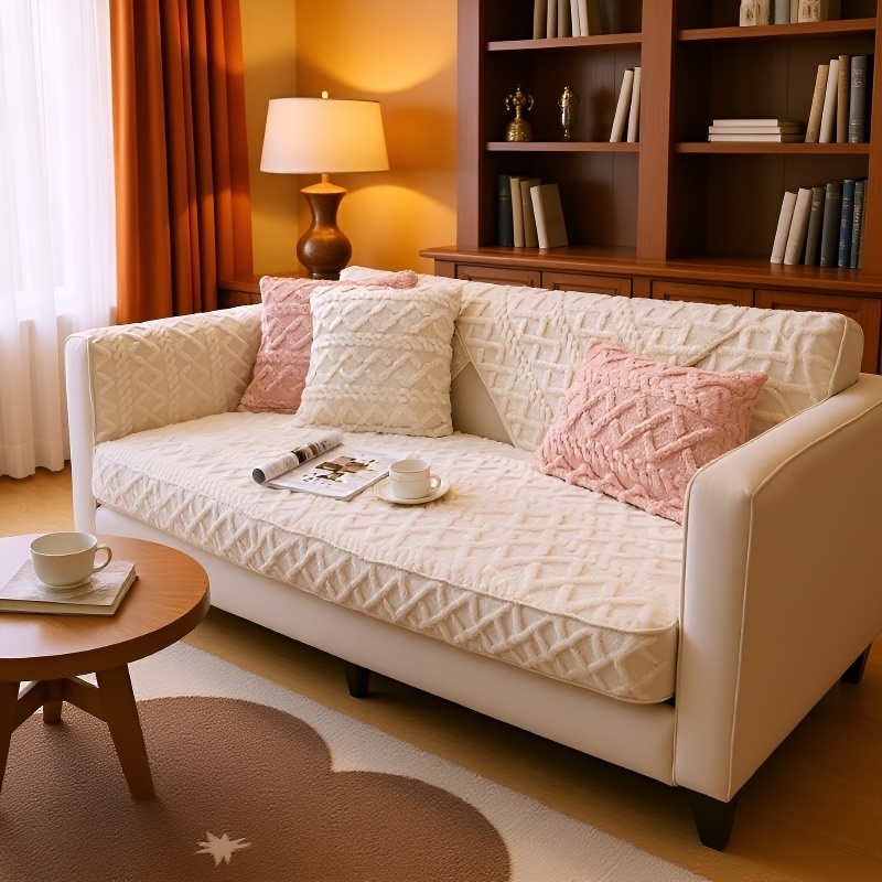 Warme Plüsch Sitzauflage für den Winter, rutschfest