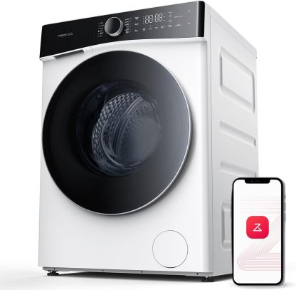 roborock Zeo Lite Waschtrockner 10 kg Waschen und 6 kg Trocknen Zeo - cycle Trocknungstechnologie RR Seafarer Wasch - und Trockenalgorithmus LintClear Selbstreinigungssystem Automatische Dosierung-Villaota