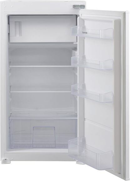 TELEFUNKEN EKG102S147E Einbaukühlschrank mit 4 - Sterne - Gefrierfach - 102cm Nische - Schlepptür - Technik - 139 Liter Nutzinhalt - Temperaturregelung - Weiß-Villaota