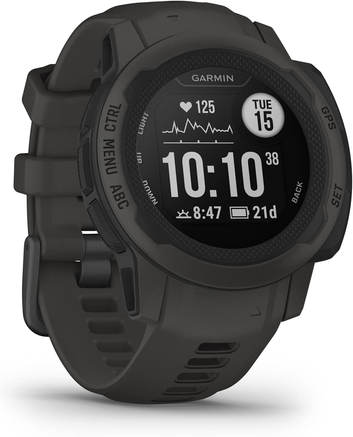 Garmin renewed Instinct 2S - wasserdichte GPS - Smartwatch bis zu 21 Tagen Akkulaufzeit, über 40 Sport - Apps, Fitnessfunktionen wie Trainingszustand, Fitnessalter oder Schlafanalyse Generalüberholt-Villaota