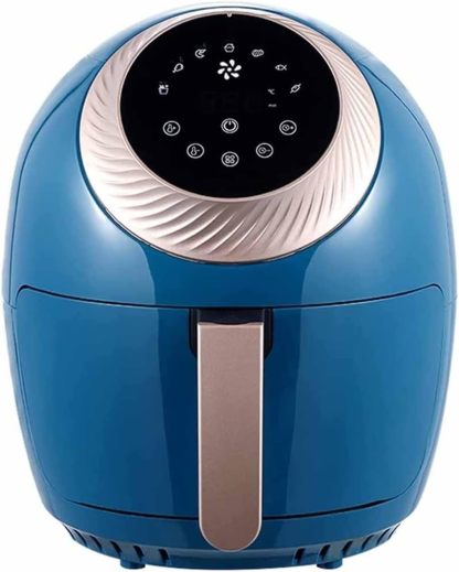 Heißluftfritteuse, Digitale Smart - CNC, 1400 W Heißluftfritteuse, 7 voreingestellte Kochmodi, abnehmbare Antihaft - Pfanne, hohe Ambition to Pursue Happiness-Villaota