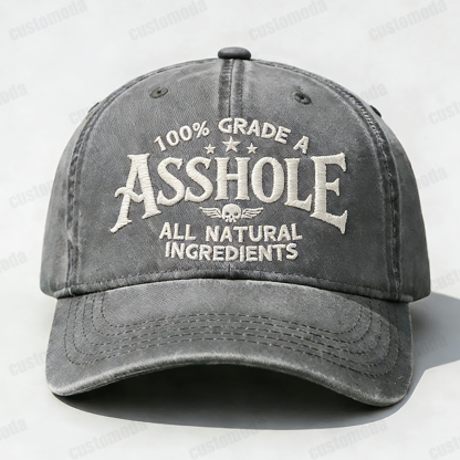 100% Grade A Asshole Embroidery Cap