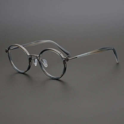 Tate Vintage Round Acetate Glasses Frame
