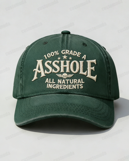 100% Grade A Asshole Embroidery Cap