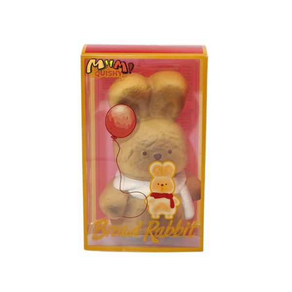 Snow White Sticky Bunny Squishy - Soft Mochi Animal Toy | Slow Rising Marshmallow Rabbit Fidget