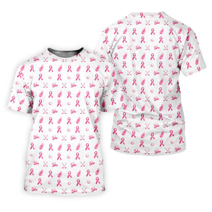 Pink Ribbon Breast Cancer Awareness Tee