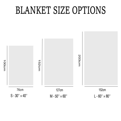 Personalized Floral Monogram Blanket Outdoor Nature Blanket Nature Enthusiasts Gift