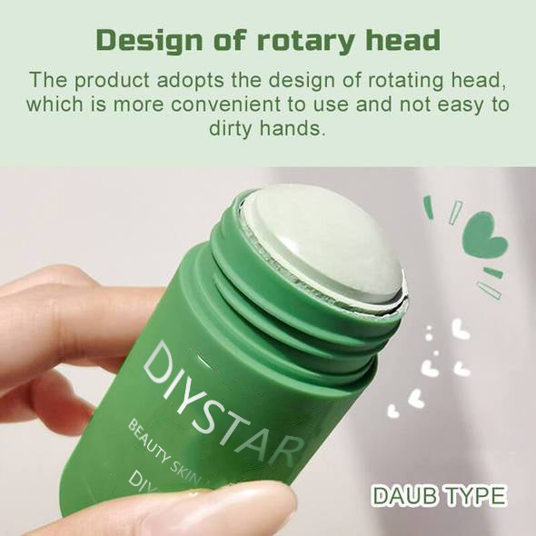 Natural Green Tea Clay Stick– Clears Acne & Refines Pores🌿