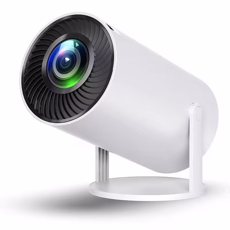 HD Wireless Portable Projector Mini Home Native resolution 1280x720 HD 720p Theater Projectors 180 Degree Rotation With Dual Wifi Built-in Android 11.0 OS