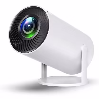 HD Wireless Portable Projector Mini Home Native resolution 1280x720 HD 720p Theater Projectors 180 Degree Rotation With Dual Wifi Built-in Android 11.0 OS