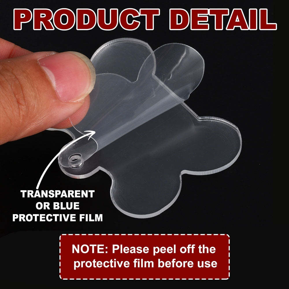 Dragonfly My Mind My Heart My Soul - Personalized Custom Acrylic Ornament