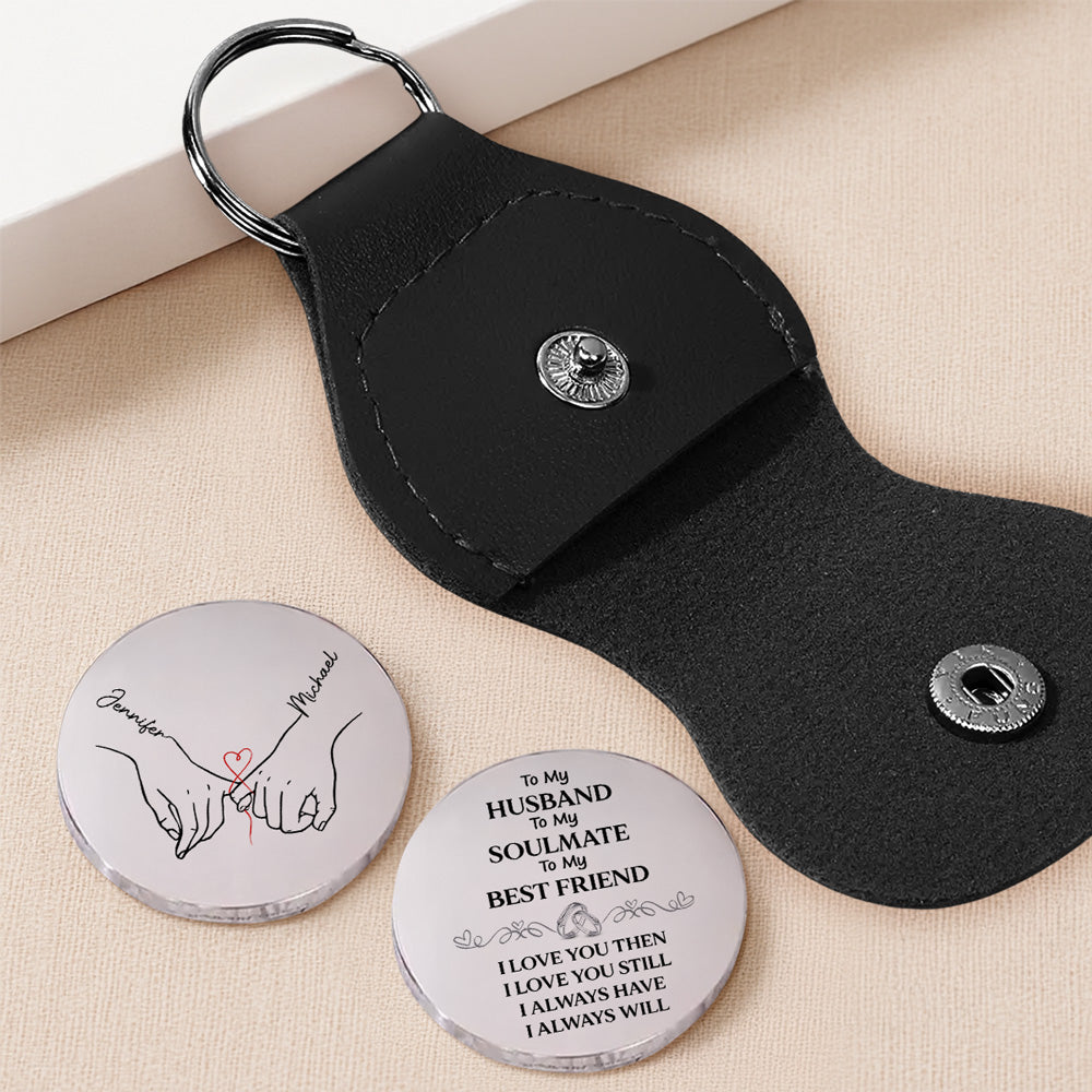 To My Husband Soulmate Best Friend - Personalized Custom Pocket Hug