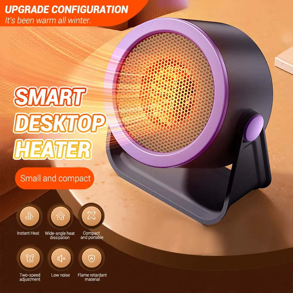 💥💥Electric Heater Quick Instant Heating Desktop Warm Air Blower Mini Indoor Warmer Machine for Home Office Winter Use