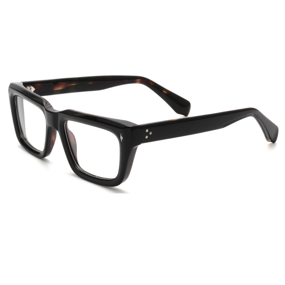 Sutton Retro Rectangle Acetate Glasses Frame