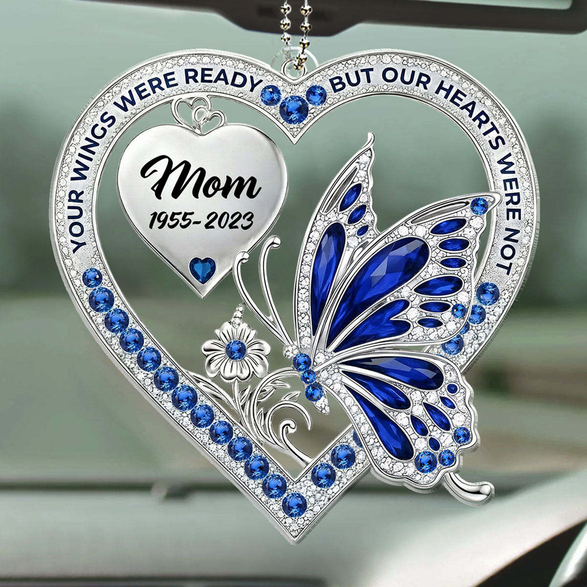 Your Wings - Personalized Custom Car Ornament