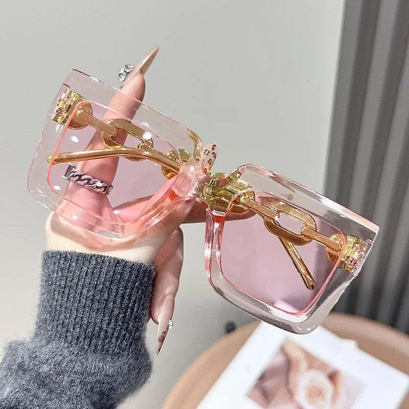 ✨️New Square Chain Sunglasses