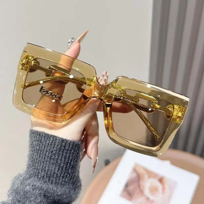 ✨️New Square Chain Sunglasses