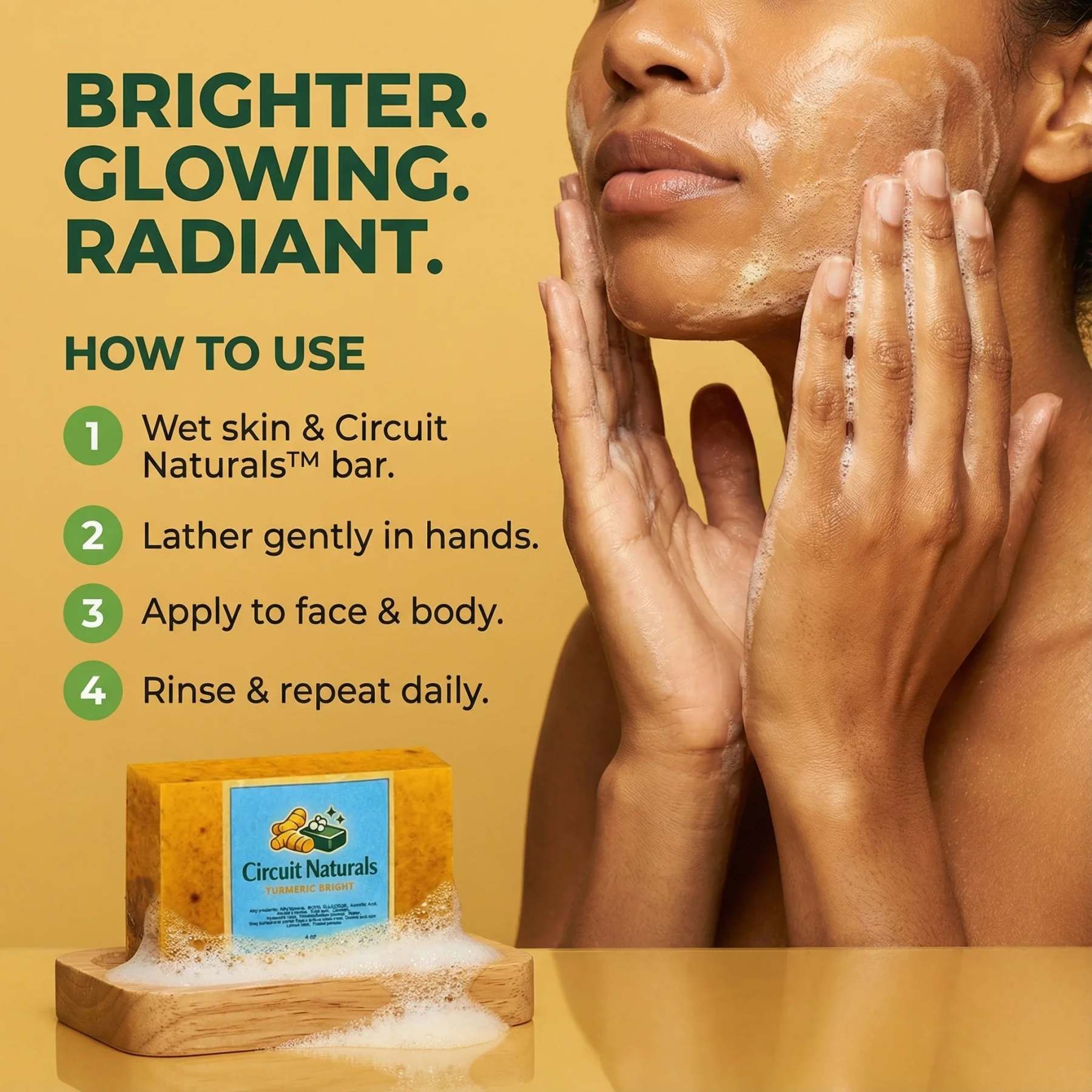 Turmeric Bright Bar Soap