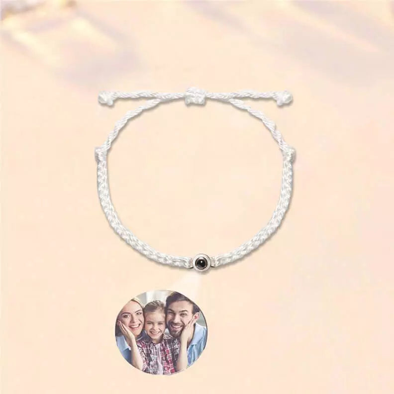 Personalized  Photo Projection Bracelet