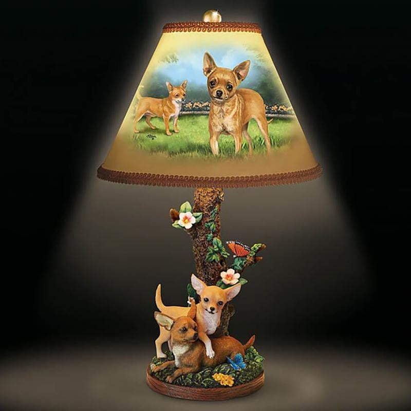 🎁A great gift - cat and dog table lamp