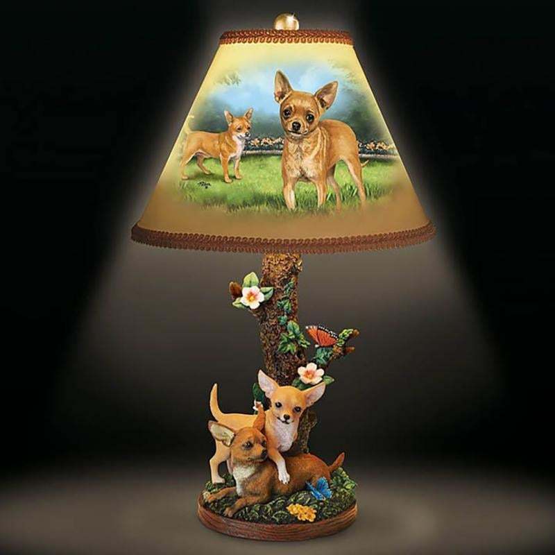 🎁A great gift - cat and dog table lamp