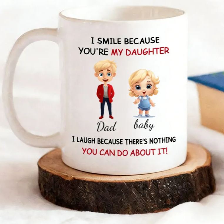 My Daughter - Personalized Custom Coffee Mug