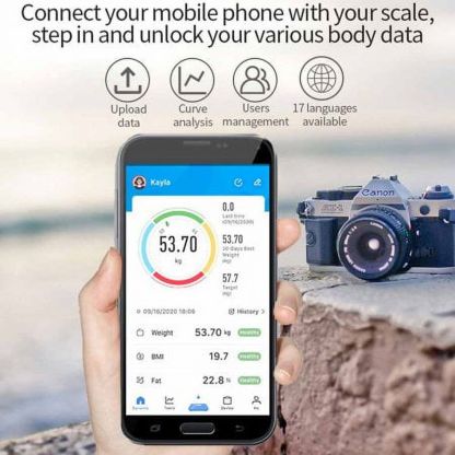 Final 3 Hours: 5O% OFF Smart Body Composition Scale – Bluetooth Digital Weight & Health Monitor