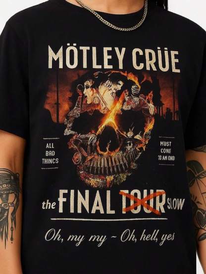 Motley Crue Final Tour Shirt 