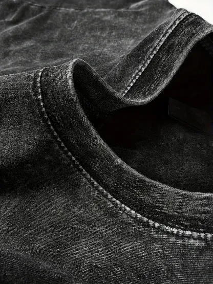 Mötley Crüe - Girls Staff Washed-Washed T-shirt